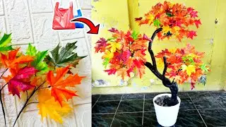 Cara Membuat pohon maple dari KRESEK || how to make Maple tree