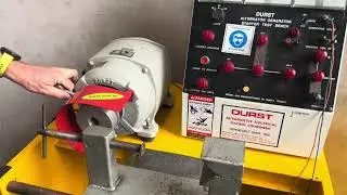 Durst Model 600, Alternator Generator Starter Test Bench stock 3104