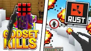 RUST BUT IN MINECRAFT *KEVLAR GODSET KILLS!*
