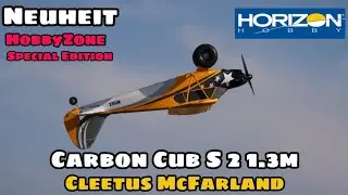HobbyZone Carbon Cub S 2 1.3m Cleetus McFarland Special Edition