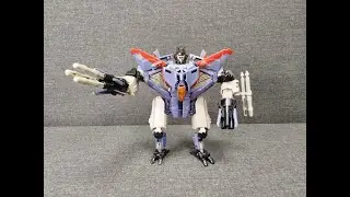 Обзор трансформера Thundercracker - Transformers 2007 - Voyager class - Hasbro. Музей Р-ТФ.