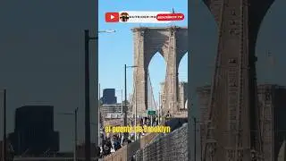 Cruc&eacute; el Brooklyn Bridge en bici 🚲