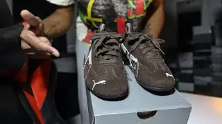 Как зашнуровать кроссовки Balenciaga x Puma Speedcat | Урок по зашнурованию свободными шнурками!