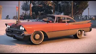 Driving a 1959 Dodge Coronet in GTA 5