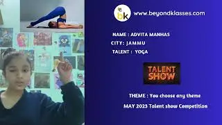 Advita Manhas   | Online Free Competition Drawing, Art, talent showcase | www.beyondklasses.com