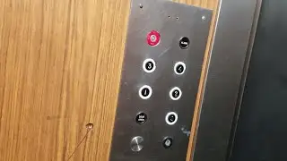 Final Ride: Former Dover Hydraulic elevator @ 1850 building, Hialeah FL