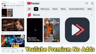 YouTube Premium Free No Ads YouTube ReVanced Extended RVX YouTube