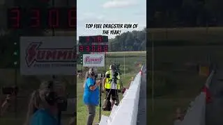 Самый быстрый женский заезд на дрэгстере класса Top Fuel в этом году! 🔥
