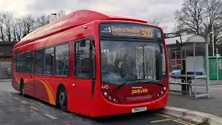 Onboard Reading Buses Scania Enviro300 445