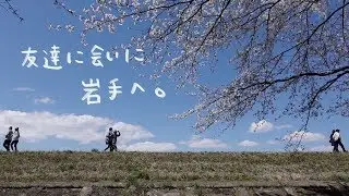 友達に会いに岩手・盛岡へ行ってきました【日常vlog/国内旅行】