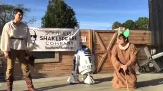R2-D2 in Star Wars Shakespeare: The Empire Striketh Back