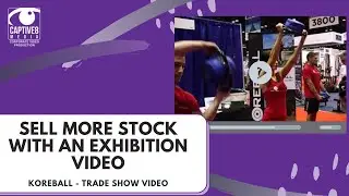 KOREBALL Trade Show Stand Video