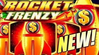 NEW GAME ALERT - HITTING THE FREE SPIN ON ROCKET FRENZY AND GETTING A DOUBLE UP WIN-WINSTAR CASINO