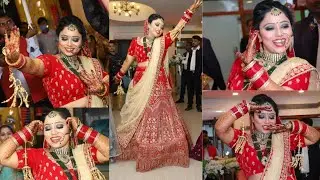 Bride Entry Dance Performance ❤️||  Indian Wedding Dance  Performance #bridal  #ushapoonamofficial