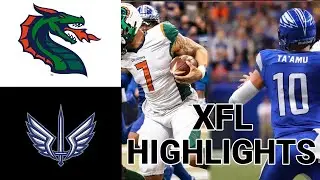 Seattle Dragons vs St Louis Battlehawks FULL GAME Highlights | XFL Week 4