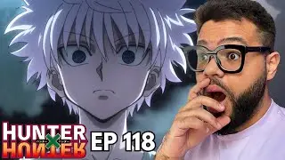 ELE CHEGOU! KILLUA SALVOU O KNUCKLE! HUNTER x HUNTER Episódio 118 REACT