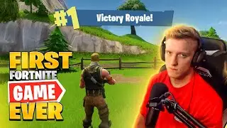 Tfue FIRST EVER Fortnite Game on Stream! (Fortnite Nostalgia Gameplay)
