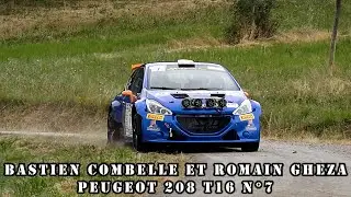 Rallye de la Dr&ocirc;me Paul Friedman 2025 - Peugeot 208 T16 N&deg;7 - Bastien COMBELLE et Romain GHEZA