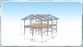 Discover the Ultimate 24x22 Gable 2-Story Cabin [Prefab Kit]