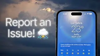 When the Weather and Reality Don't Agree...