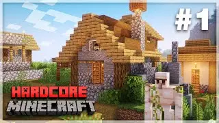 Humble Beginnings - 1.16 Hardcore Survival Minecraft Let's Play Episode 1