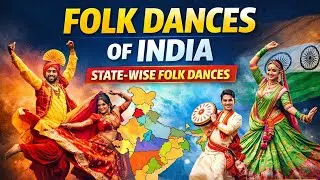 Folk Dances of India | Indian Folk Dance Forms with States | Competitive Exam & GK
