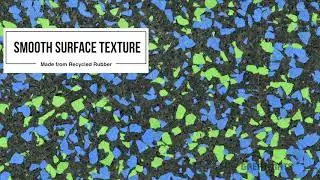 Interlocking Color Rubber Tiles by Greatmats