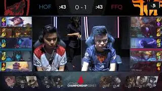 FULL Highlights FFQ vs HOF || Game 1 - VCS M&ugrave;a Xu&acirc;n 2018 ng&agrave;y 21.1.2018