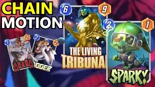 MARVEL SNAP INDONESIA - SETUP UNTUK GERAKIN 1 KARTU AJA, TERUS SEBAR POWERNYA!! SPARKY TRIBUNAL DECK