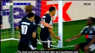 Elias Achouri Goal, Villarreal vs K&oslash;benhavn (1-2) Highlights and All Goals 2025/2026