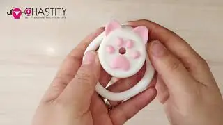 MChastity - Flat Cat Paw Chastity Fetish