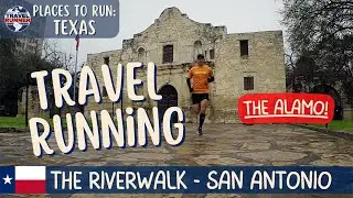 Running in SAN ANTONIO, Texas - The River Walk
