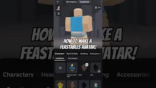 How to Make a Feastables Avatar in Roblox