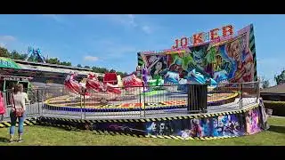Axels tivoli Sjöbo marknad 19 juli 2024 fredag förmiddag
