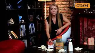 Антицеллюлитная маска для чувствительной кожи Guam Pelli Sensibili capillari fragili