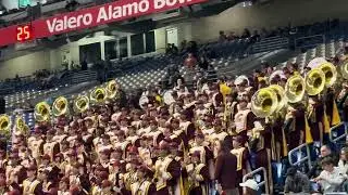 12-30-2025 Alamo Bowl. TCU vs USC. The Trojan Marching Band perform their fight song 