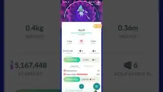I caught azelf in the wild and 28 days later, another one! #pokemon #Niantic #scopely