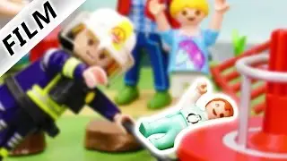 Playmobil Film deutsch | GROßE AUFREGUNG auf dem Spielplatz | Emma Vogel steckt fest! Familie Vogel