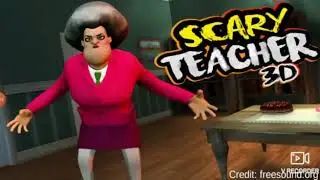 Scary teacher 3D game chapter 1 A sticky mess