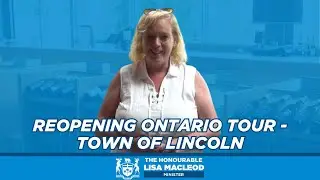 Reopening Ontario Tour - Town of Lincoln