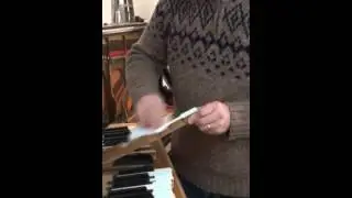 Cleaning the ivory keys of your piano
