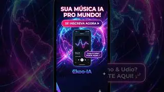 Onde postar suas m&uacute;sicas de IA? 🤖🎧 #EkooIA #SunoAI #Udio #MusicaIA #AIArt #shortsmusic