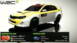 WRC 5 | Subaru Impreza WRX | Eamonn Boland | Wales Rally GB 