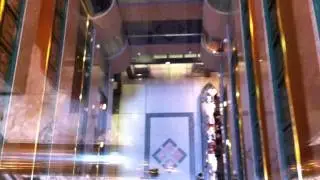 Glass elevator in Melbourne Australia 4 star hotel --The Stamford Hotel