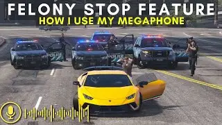 Как остановить преступника с помощью Мегафона GOXLR в GTA 5 LSPDFR