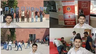 Blood donation and dancing event #cmruniversity @cmruniversity4709 #blooddonation