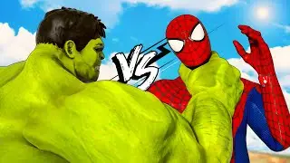 HULKS vs SPIDER-MEN: Epic City Showdown!