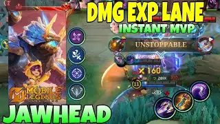 Exp Lane Jawhead Best Build and Emblem 2025 pt.473 - Build Top 1 Global Jawhead ~ MLBB