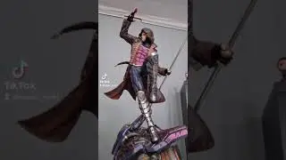 Gambit 1/4 XM Studios Marvel Comics X-Men Statue #Shorts