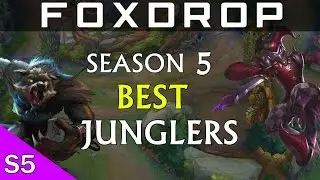 LoL Season 5 - 4 OP Junglers in the New Jungle